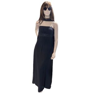 Michelangelo Dress Beaded Top with Matching Scarf